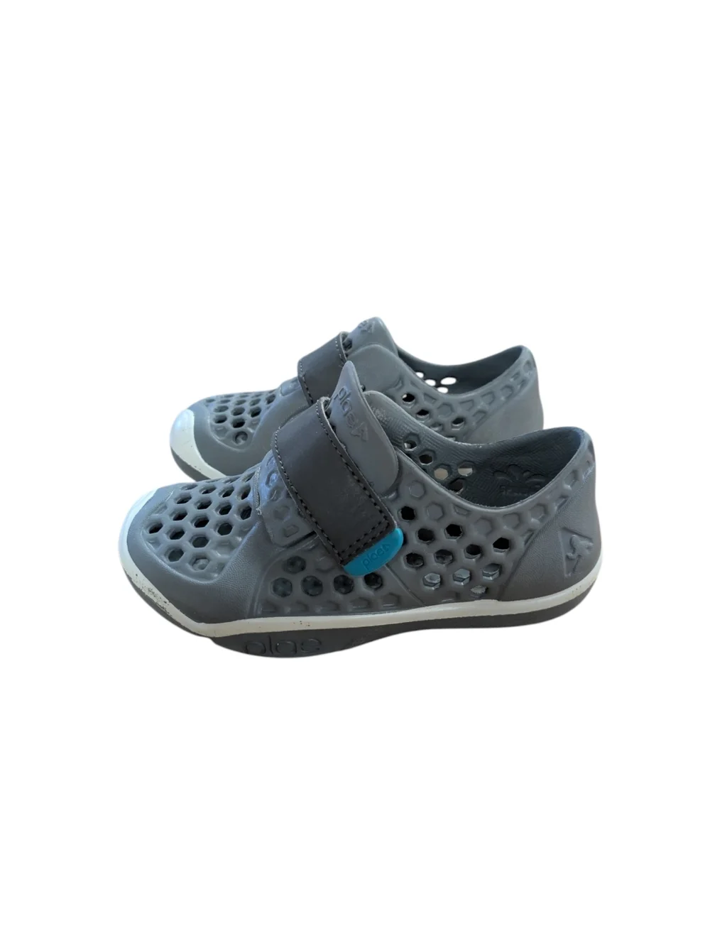Plae Mimo Water Sports Shoes Sandals Gray Size 8 Unisex Toddler